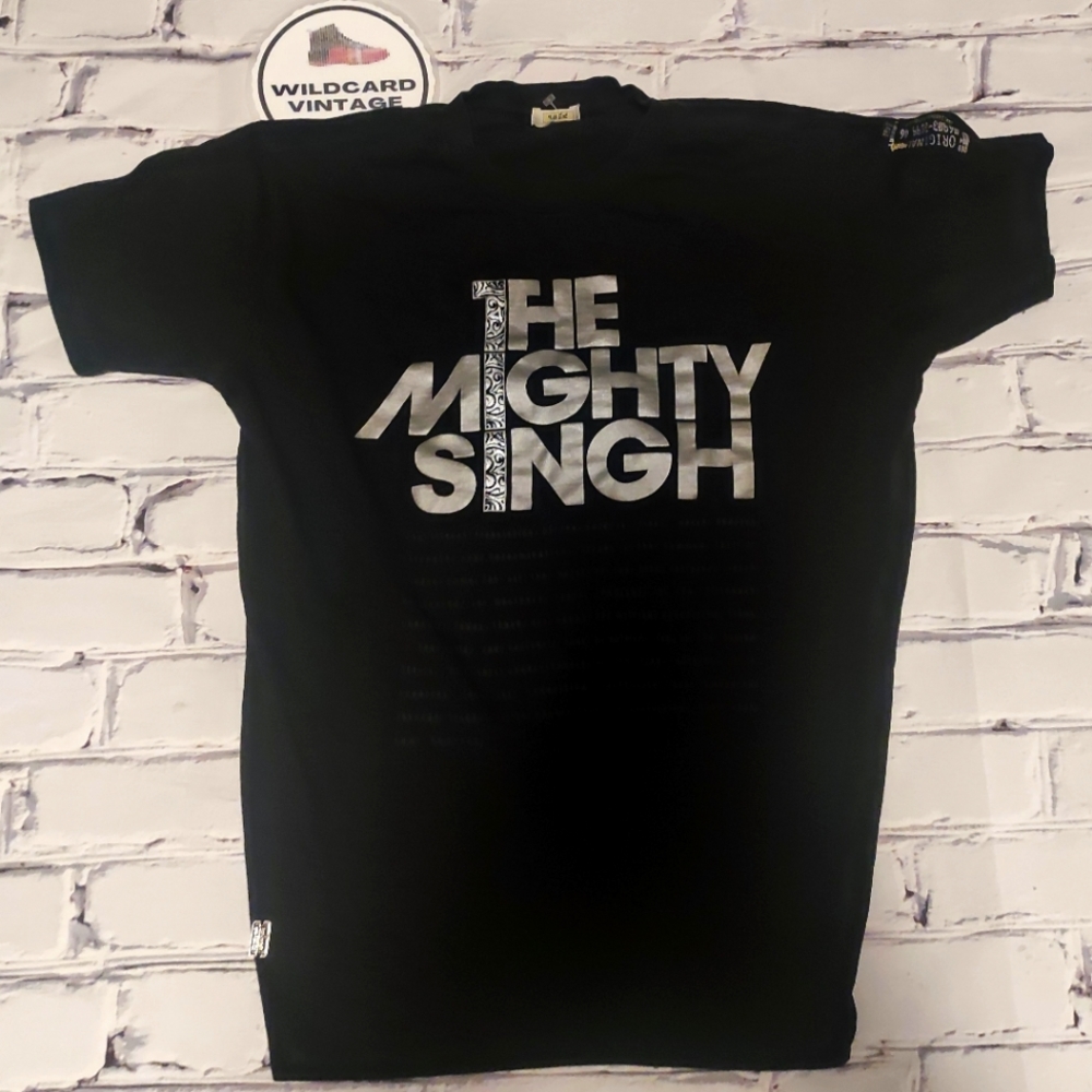 The Mighty Singh T shirt size medium